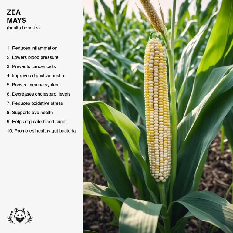 benefits of Zea mays