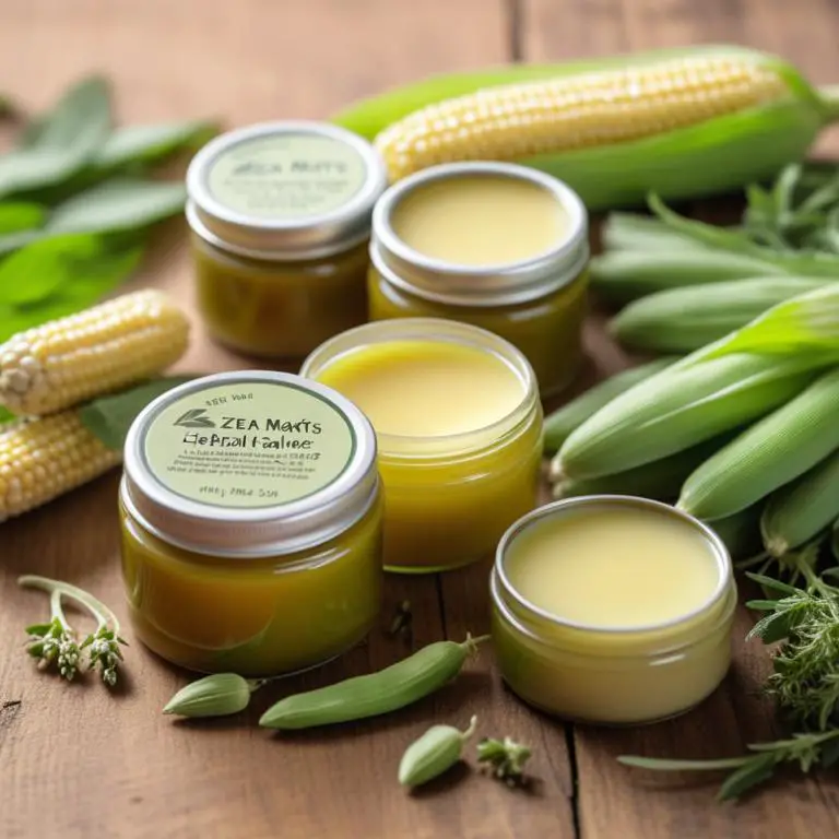 salve made with Zea mays