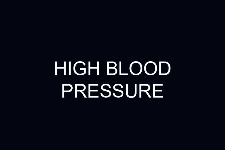 high blood pressure overview
