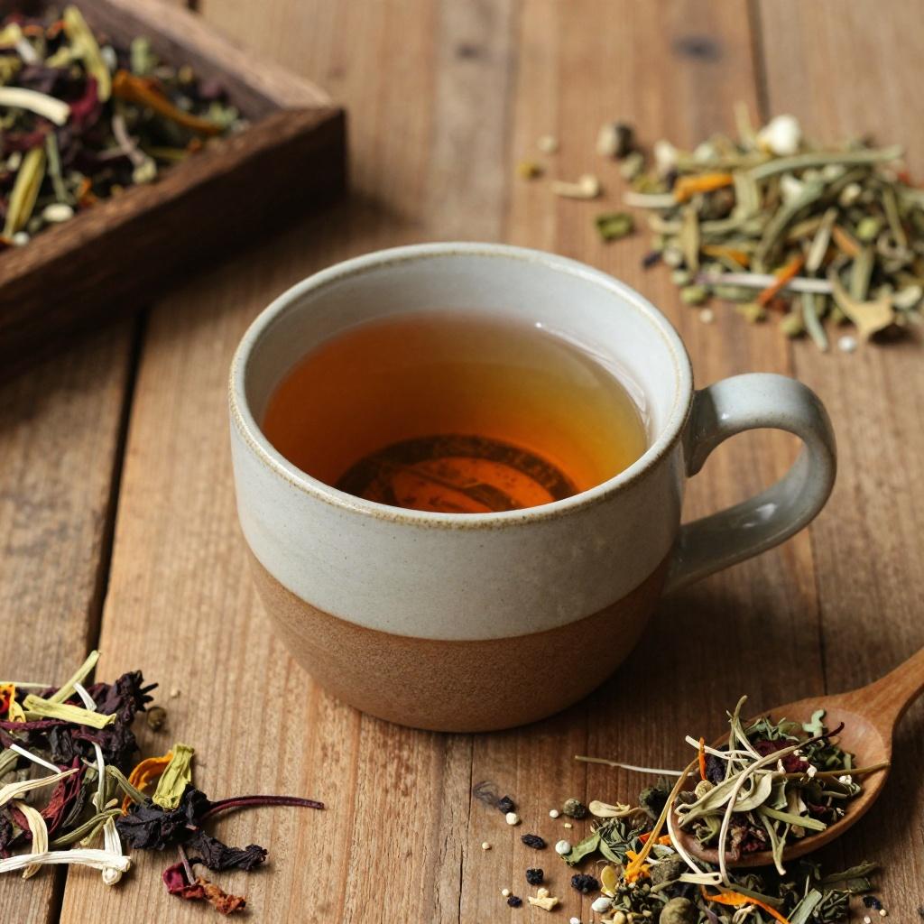 Herbs with preparation methods for making teas, tinctures, and salves at home