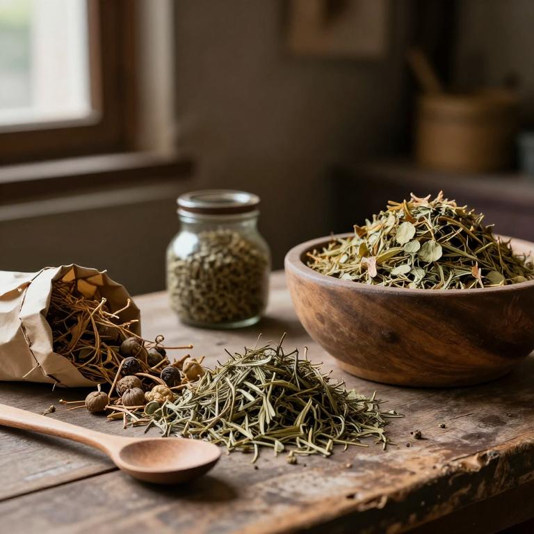 Beginner-friendly herbalism setup with medicinal herbs, tinctures, and a mortar and pestle