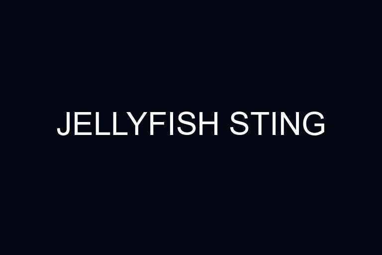 jellyfish sting overview