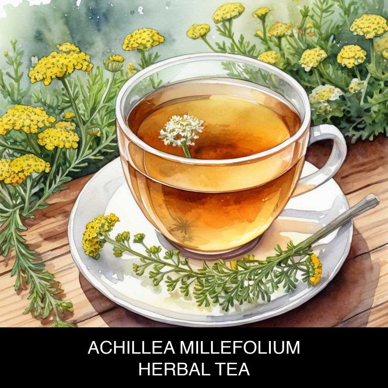 achillea millefolium herbal teas for periodontal-disease