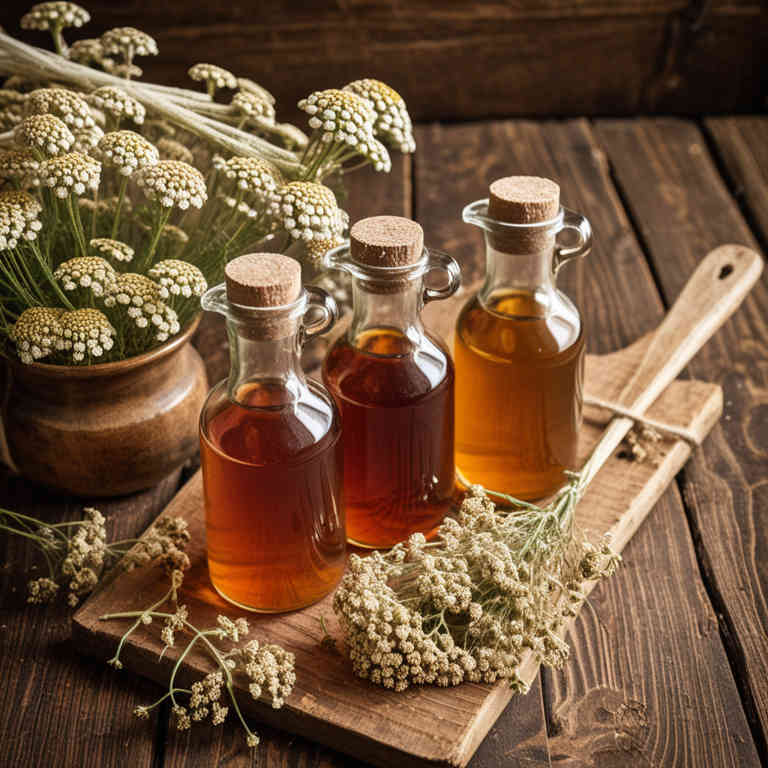 Achillea millefolium syrups