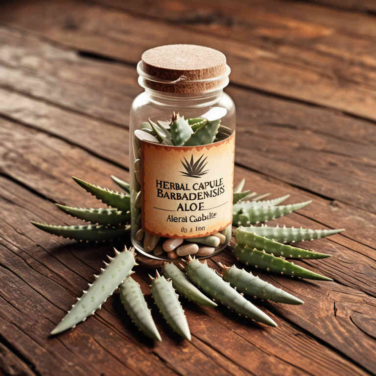 Aloe barbadensis capsules