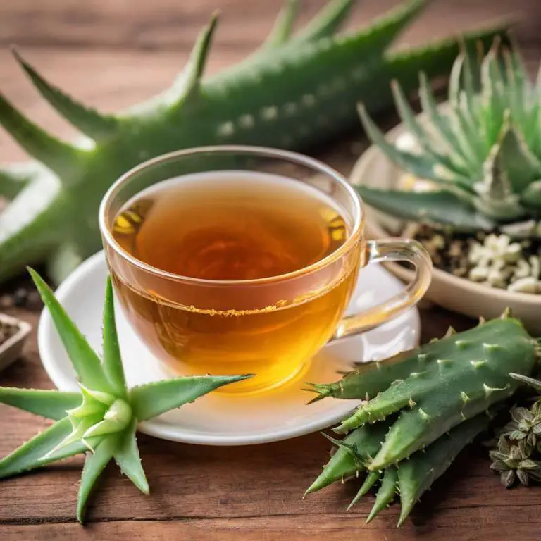 aloe barbadensis herbal teas for jammed-finger