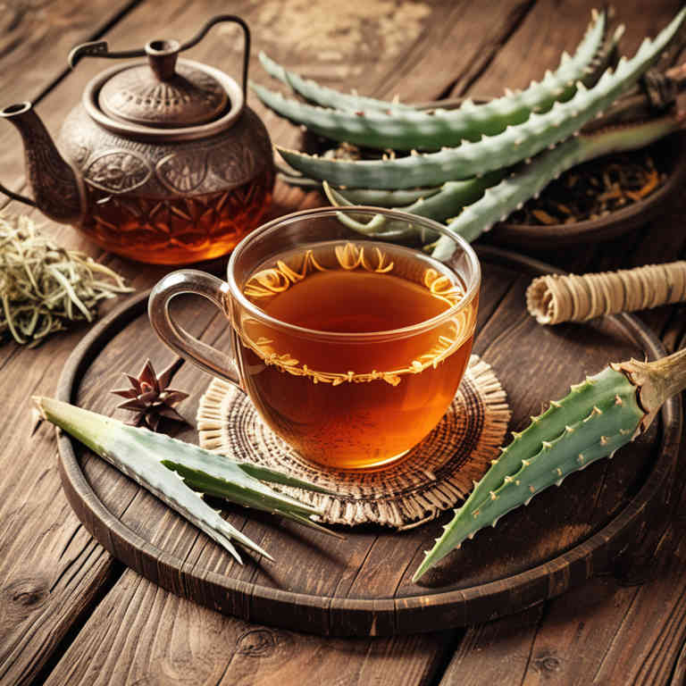 Aloe barbadensis tea