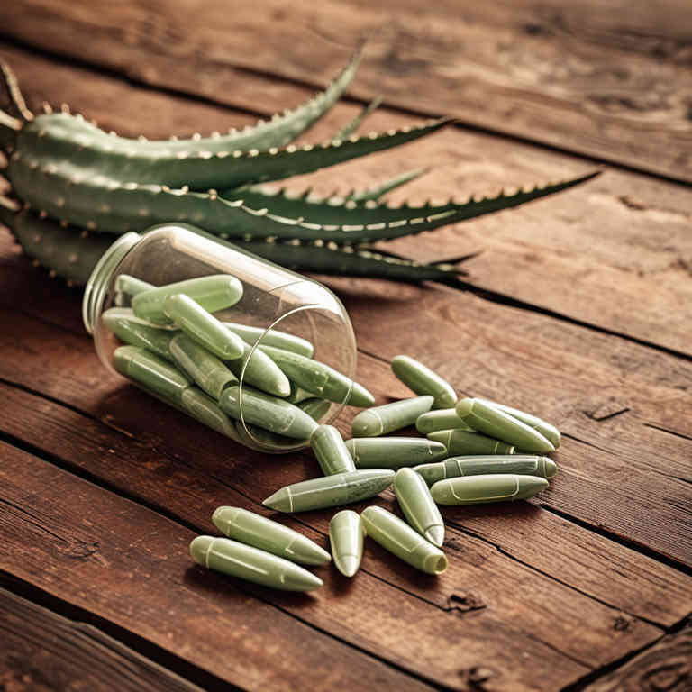 Aloe vera capsules