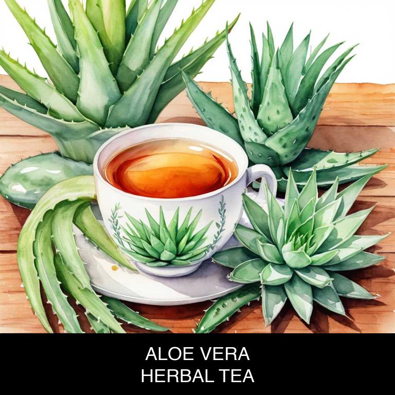 aloe vera herbal teas for constipation