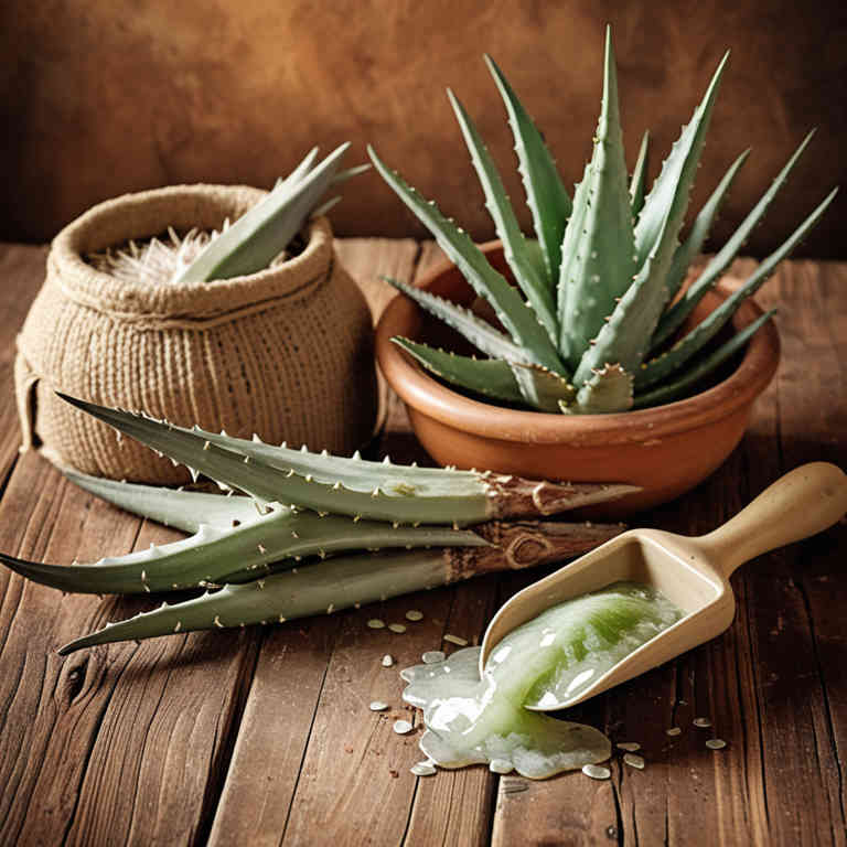 Aloe vera mucillages