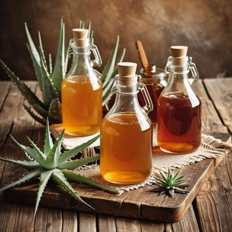 Aloe vera syrups