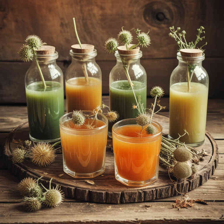 Arctium lappa juices