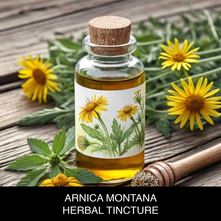 arnica montana herbal tinctures for nerve-pain