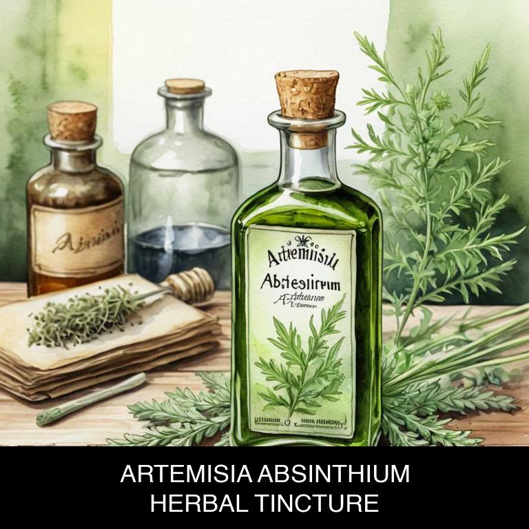 artemisia absinthium herbal tinctures for frizzy-hair