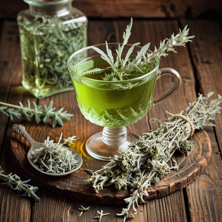 Artemisia absinthium tea