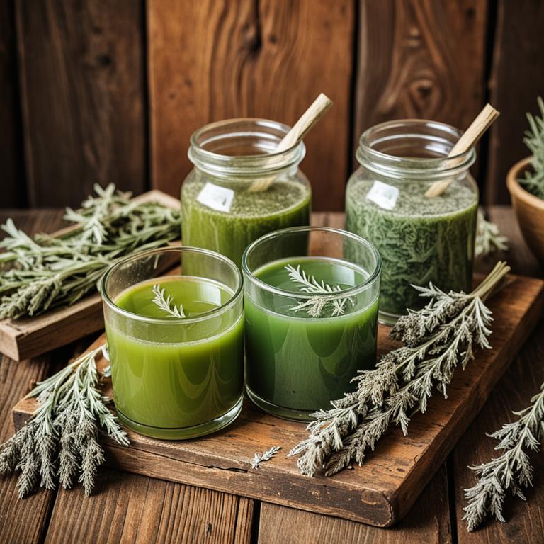 artemisia vulgaris juice