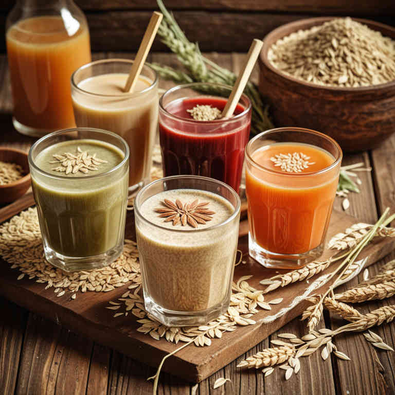 Avena sativa juices