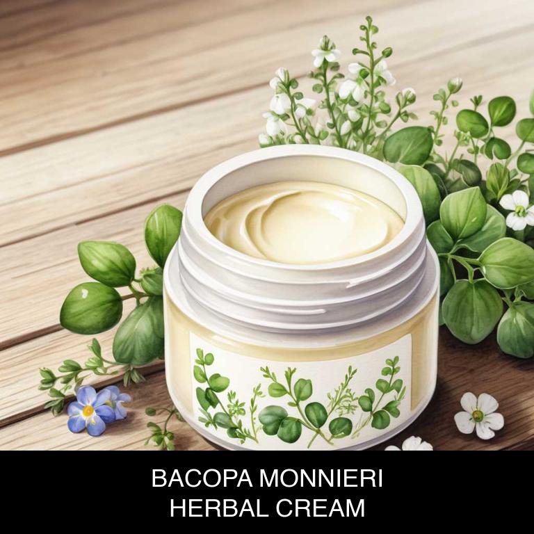 bacopa monnieri herbal creams for speech-difficulty