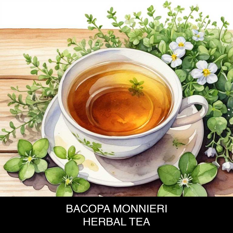 bacopa monnieri herbal teas for hair-fall