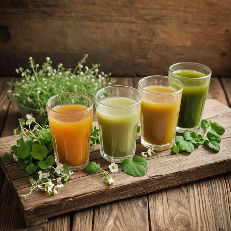 Bacopa monnieri juices
