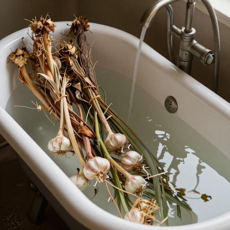 allium sativum bath