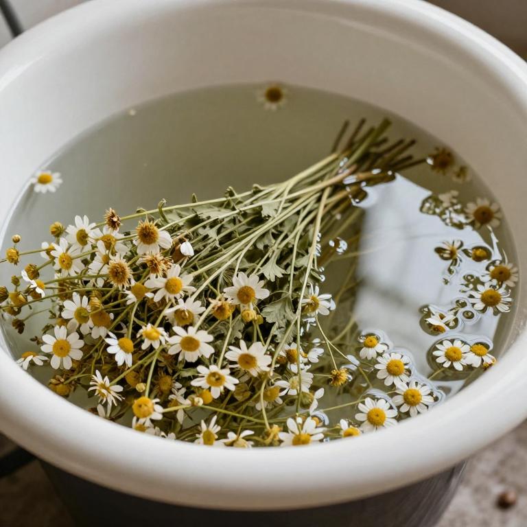 chamomilla recutita bath