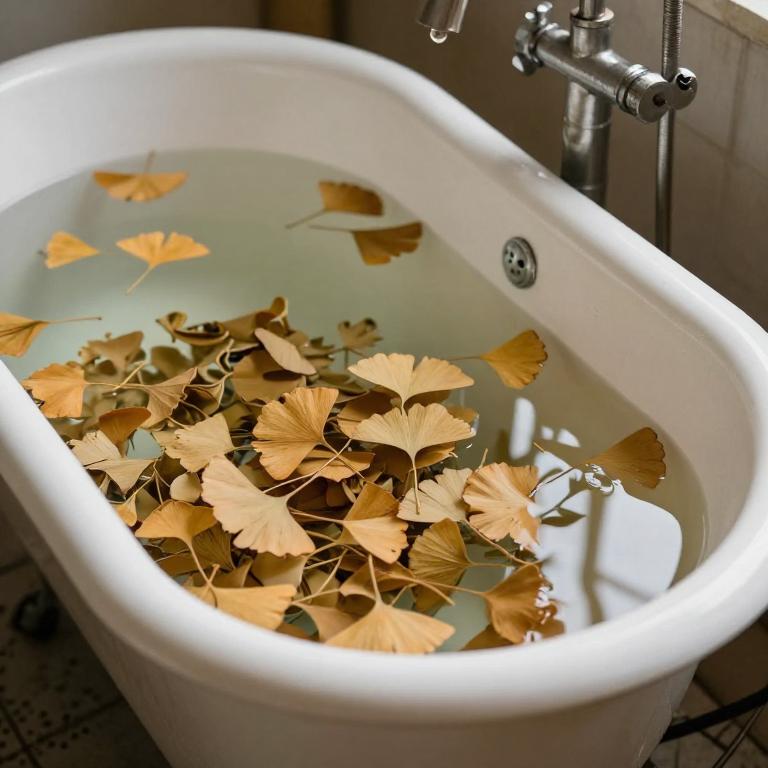 ginkgo biloba bath
