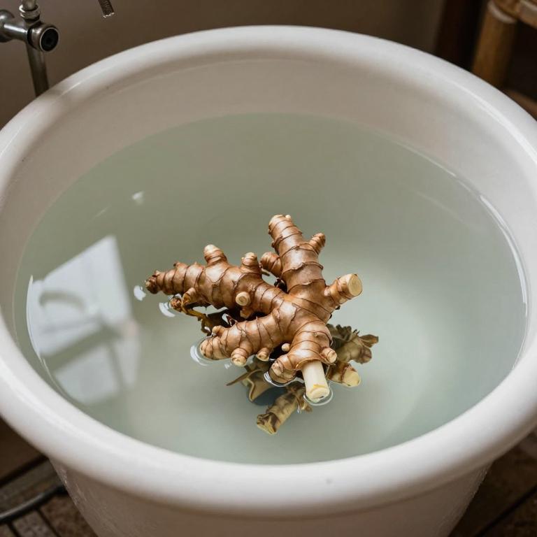 zingiber officinale bath