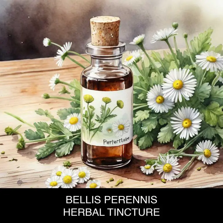 bellis perennis herbal tinctures for bee-sting