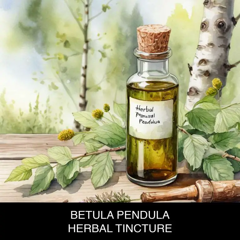 betula pendula herbal tinctures for hematuria