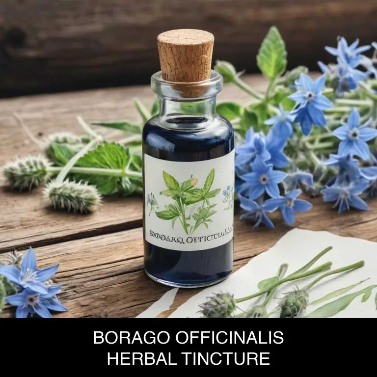 borago officinalis herbal tinctures for puffy-eyes