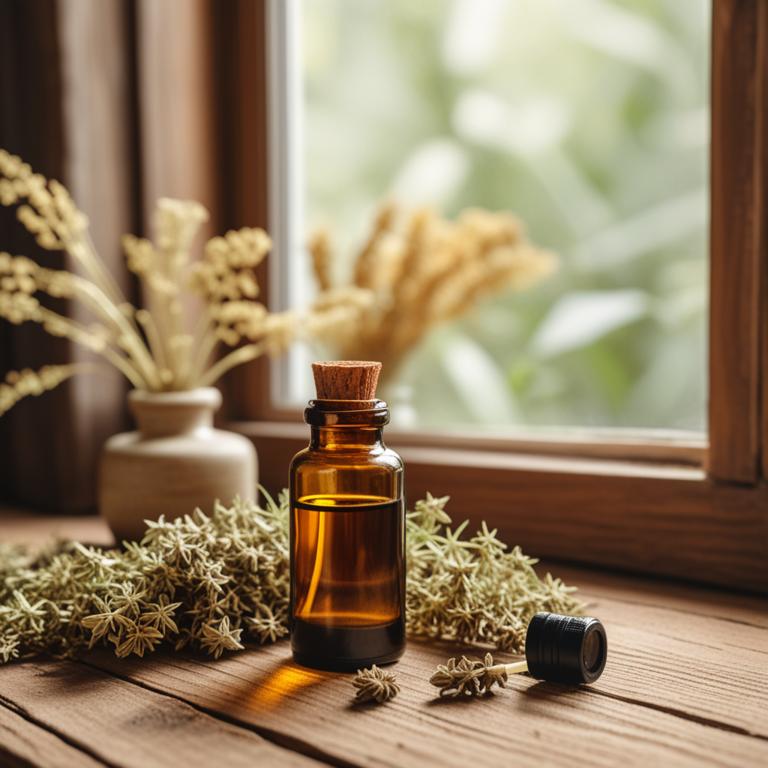 herbal essential oils for burning feet