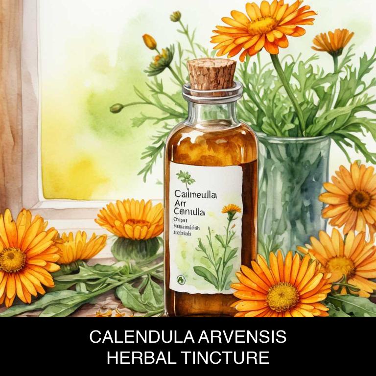 calendula arvensis herbal tinctures for stye