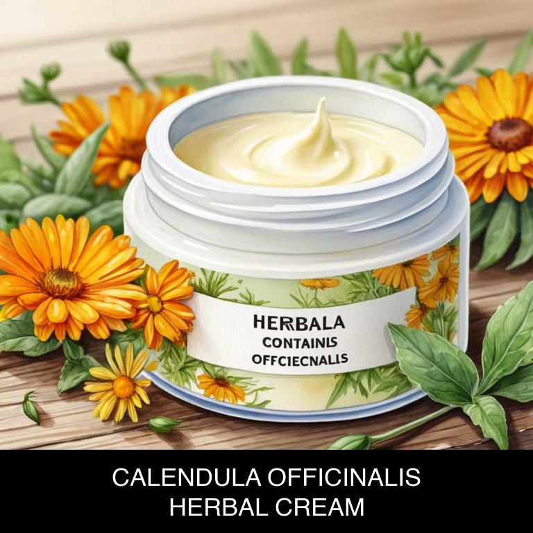 calendula officinalis herbal creams for gum-infection