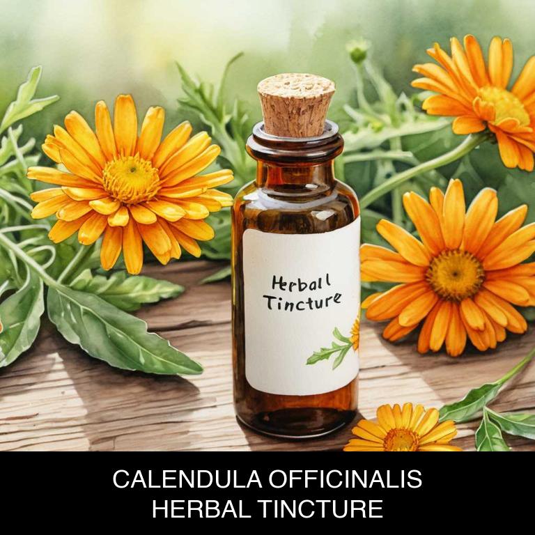 calendula officinalis herbal tinctures for dry-skin