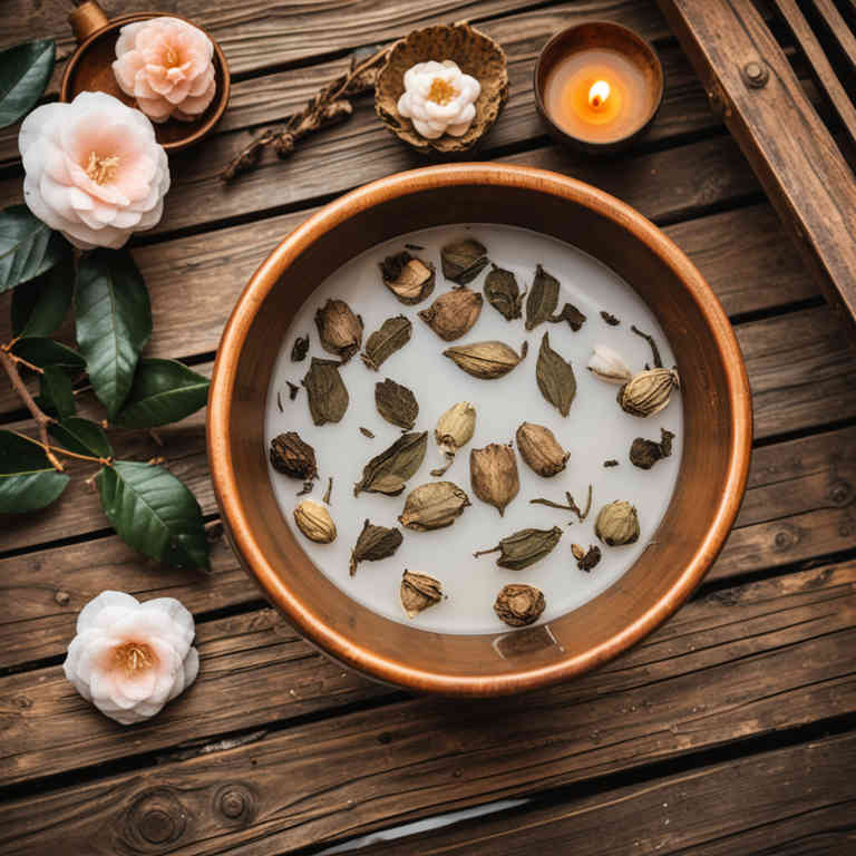 Camellia sinensis bath