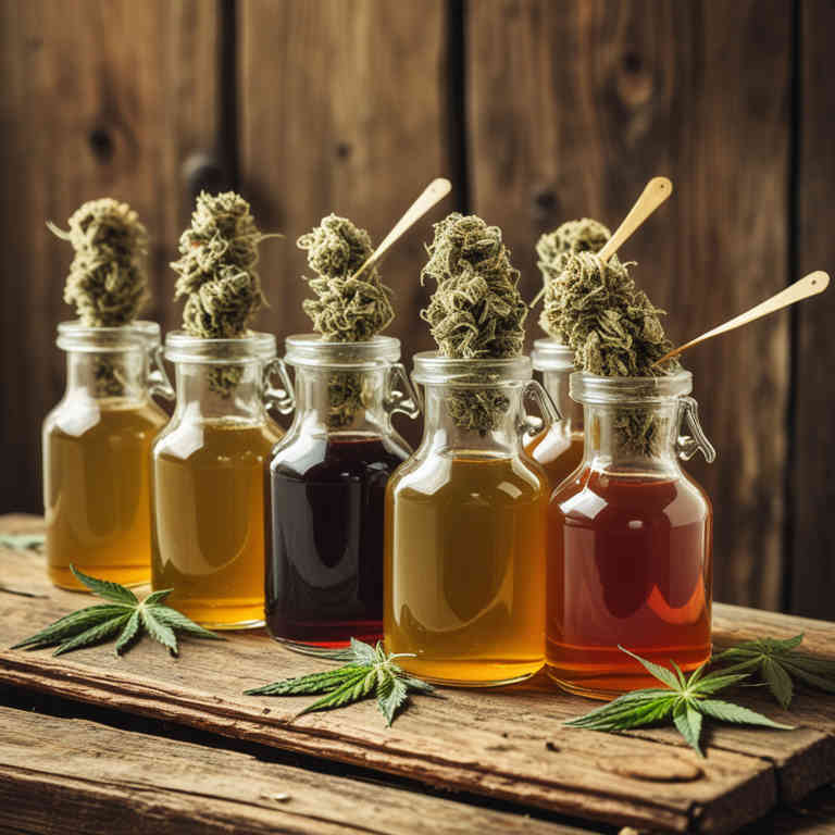 Cannabis sativa syrups