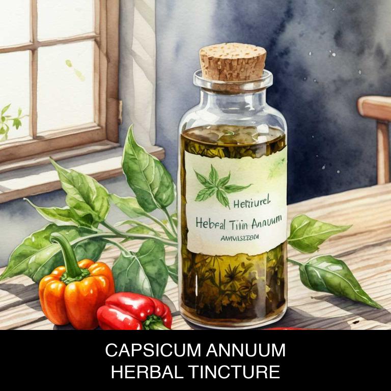 capsicum annuum herbal tinctures for jock-itch