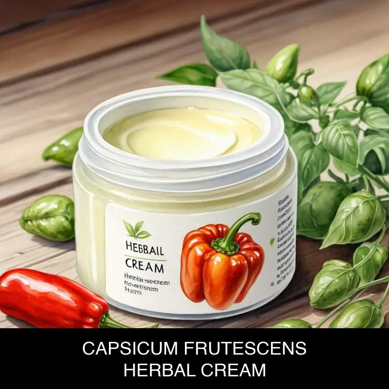 capsicum frutescens herbal creams for knee-pain