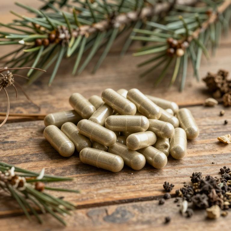 pinus sylvestris capsule