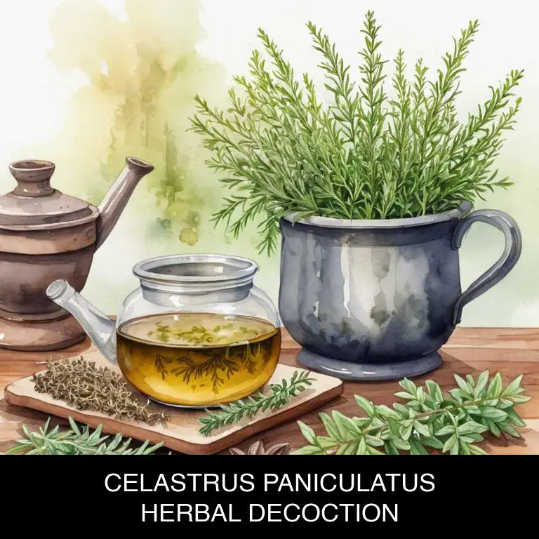 celastrus paniculatus herbal decoctions for foot-pain