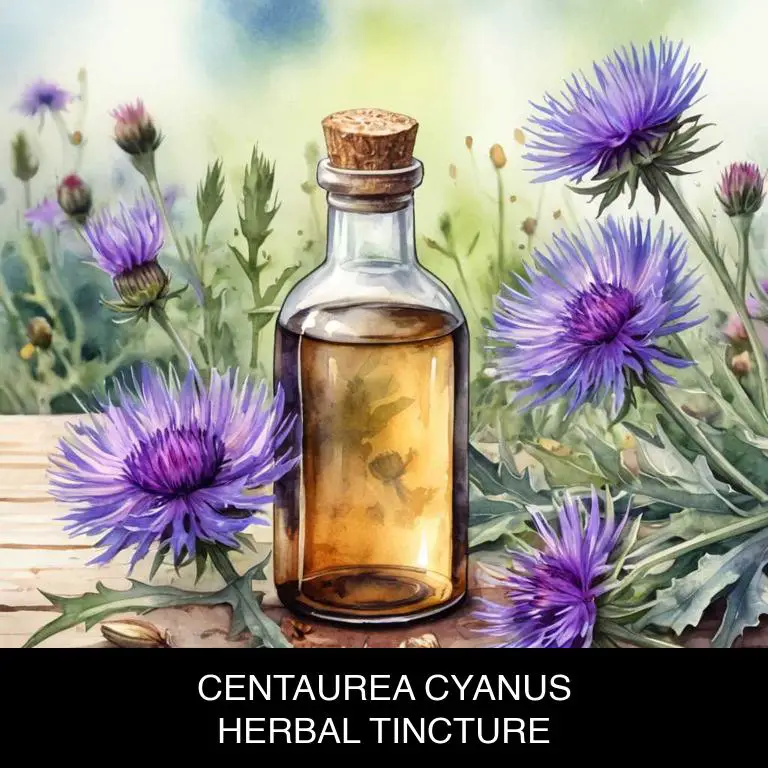 centaurea cyanus herbal tinctures for gum-pain