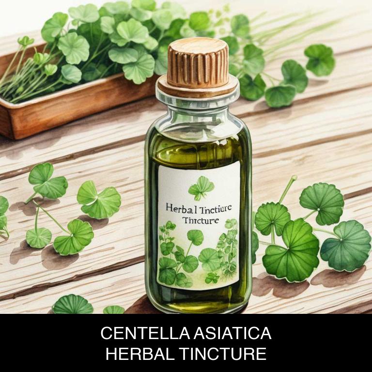 centella asiatica herbal tinctures for heart-pain