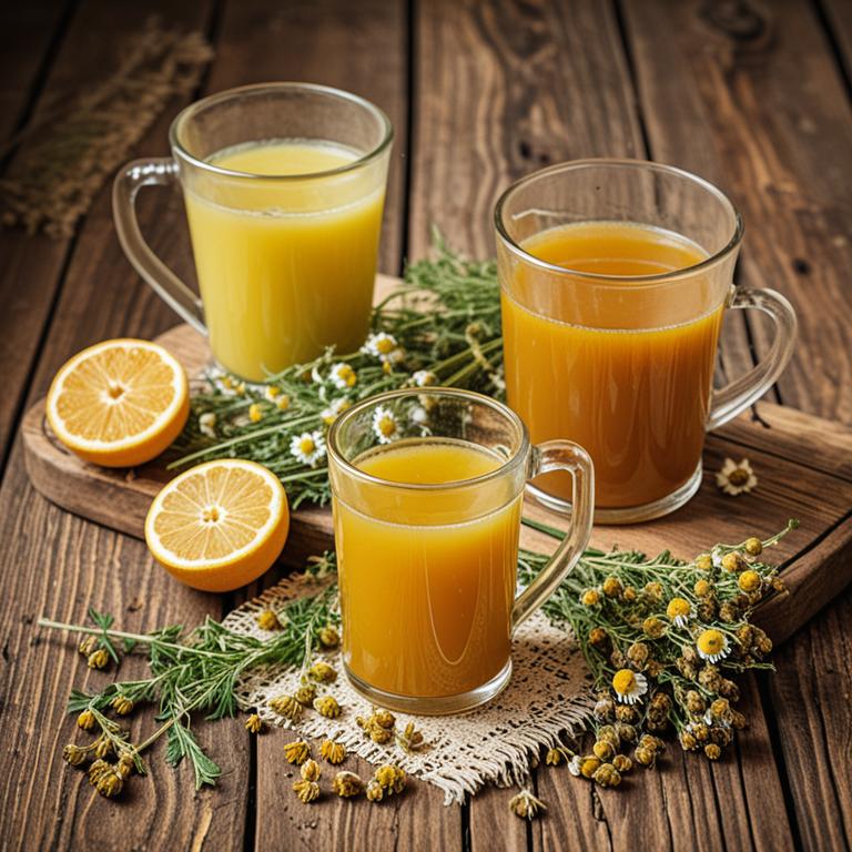 chamomilla recutita juice