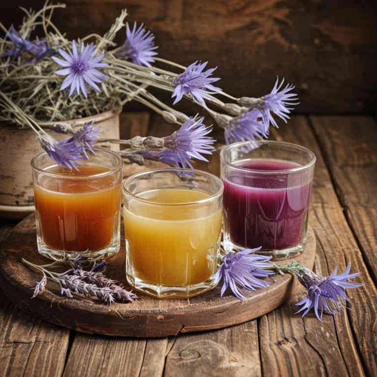 Cichorium intybus juices