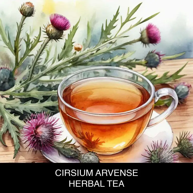 cirsium arvense herbal teas for swollen-feet