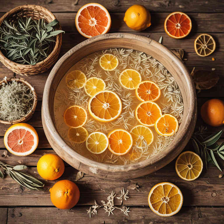 Citrus reticulata bath