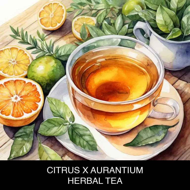 citrus x aurantium herbal teas for menstrual-cramps