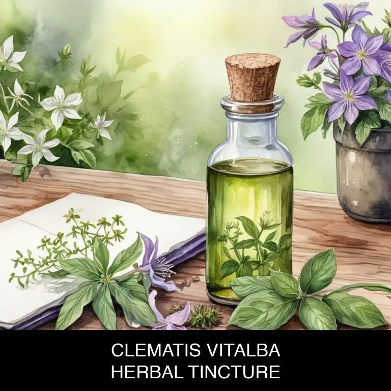 clematis vitalba herbal tinctures for wheezing