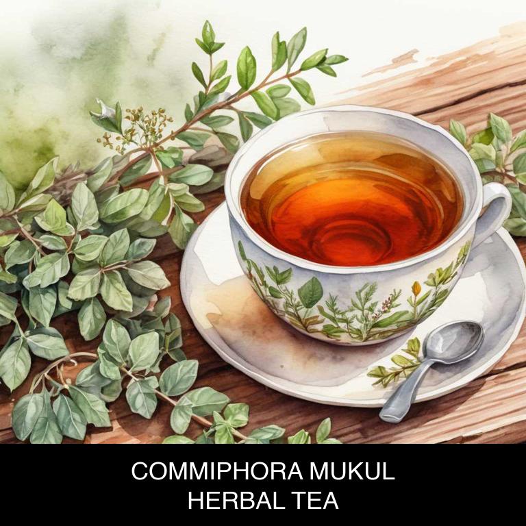 commiphora mukul herbal teas for hyperthyroidism